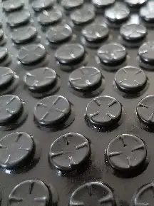 Black bubble cover for maximum heat absorption